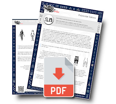 Polynesian tattoos: brief history and introduction to the main styles - PDF card Polynesian tattoos: brief history and introduction to the main styles - PDF card