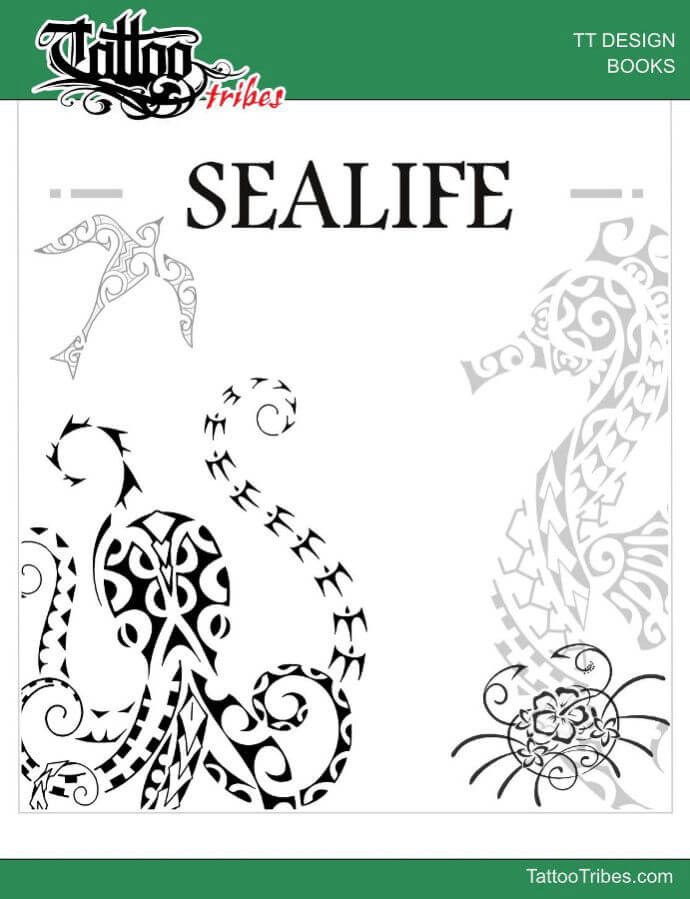 Sealife tattoos Designs Book