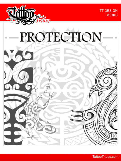 Polynesian tattoos design book: protection