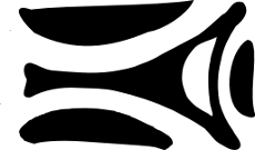 Marquesan tattoo symbol manu bird