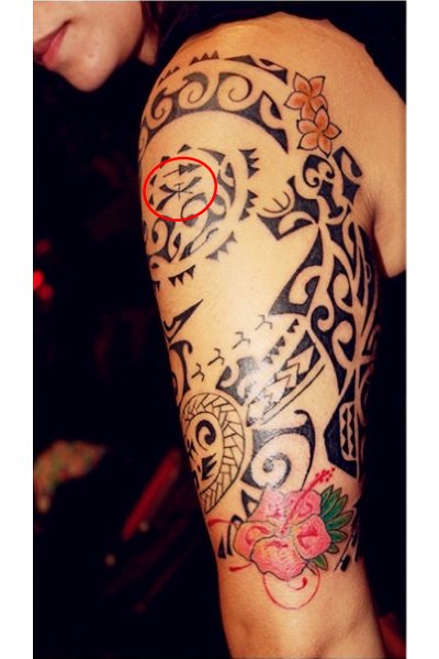 Kena warrior tattoo symbol