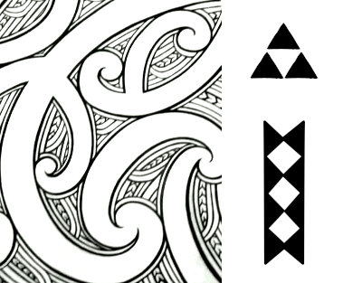 meaning of spaces in Polynesian tattoos